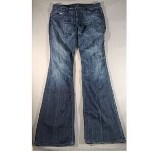 7 For All Mankind High Waist Bootcut Jeans Women’s M Stretch Denim USA Made